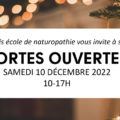 Portes ouvertes Formation naturopathie