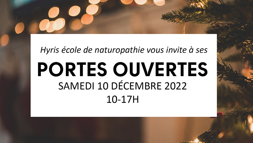 Portes ouvertes Formation naturopathie